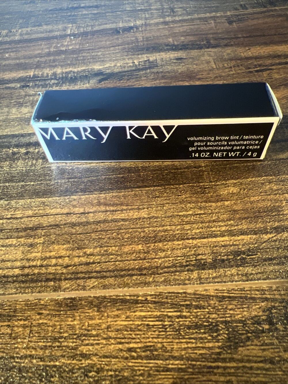 MARY KAY Volumizing Brow Tint Dark Brunette 125034 .14 Oz Full Size New In Box